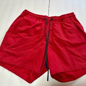 Bonobos Vibrant Red Elastic Shorts